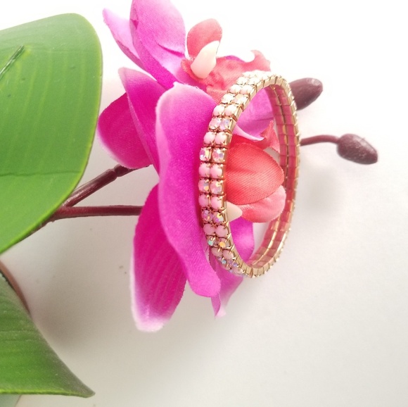 Pink stone fashion bracelet - Picture 3 of 6